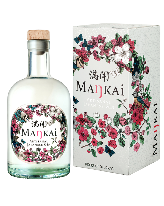 Mankaï - un gin japonais distillé sur l'île d'Honshu