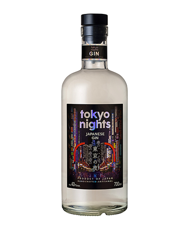 TOKYO NIGHTS JAPANESE GIN 43%